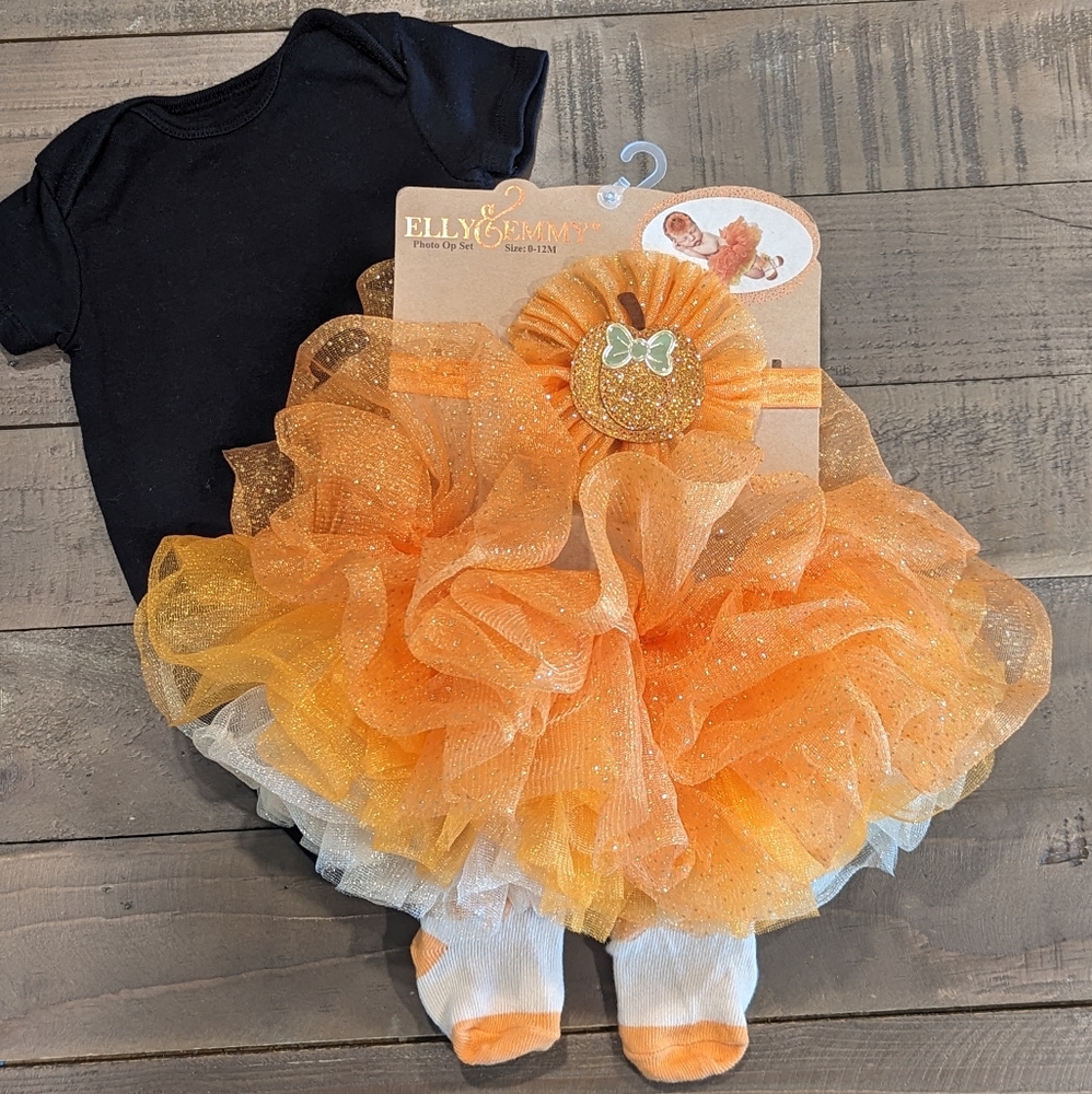 First Halloween/ photo op tutu